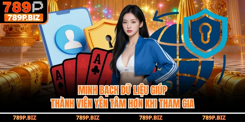 Minh bạch dữ liệu giúp thành viên yên tâm hơn khi tham gia